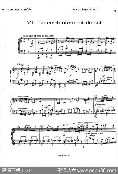 LesSoireesDeNazelles（纳泽尔之夜·7）|弗朗西斯·普朗克