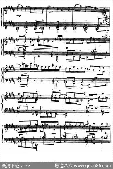 24PreludesandFuguesOp.82（24首前奏曲与赋格·15）|尼古拉·凯帕斯汀
