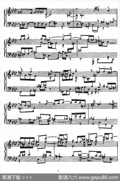 24PreludesandFuguesOp.82（24首前奏曲与赋格·20）|尼古拉·凯帕斯汀