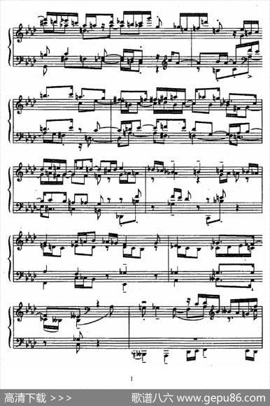 24PreludesandFuguesOp.82（24首前奏曲与赋格·20）|尼古拉·凯帕斯汀