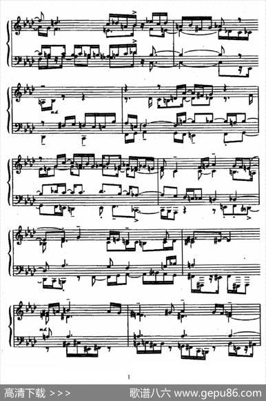 24PreludesandFuguesOp.82（24首前奏曲与赋格·20）|尼古拉·凯帕斯汀