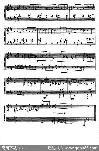 24PreludesandFuguesOp.82（24首前奏曲与赋格·21）|尼古拉·凯帕斯汀
