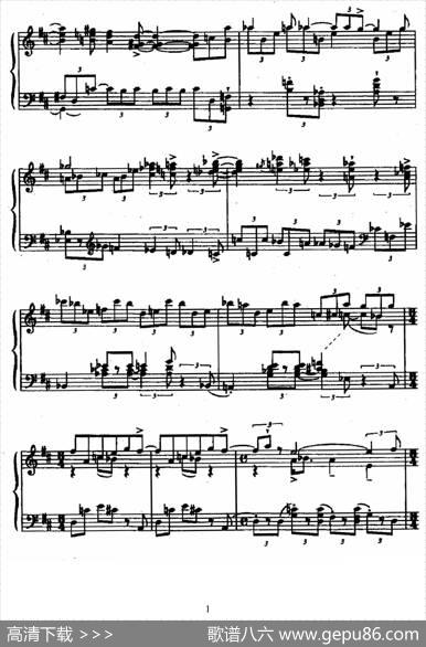 24PreludesandFuguesOp.82（24首前奏曲与赋格·21）|尼古拉·凯帕斯汀