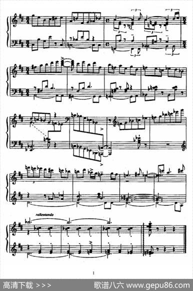 24PreludesandFuguesOp.82（24首前奏曲与赋格·21）|尼古拉·凯帕斯汀