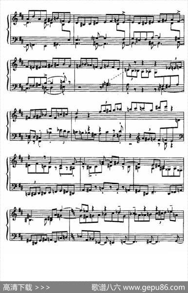 24PreludesandFuguesOp.82（24首前奏曲与赋格·21）|尼古拉·凯帕斯汀