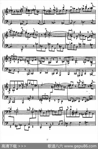 24PreludesandFuguesOp.82（24首前奏曲与赋格·21）|尼古拉·凯帕斯汀