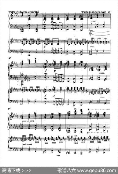 PianoConcertoinD-flatMajorOp.37（降D大调钢琴协奏曲·Ⅰ·双钢琴）|哈恰图良