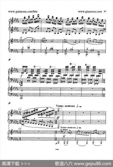 PianoConcertoinD-flatMajorOp.37（降D大调钢琴协奏曲·Ⅰ·双钢琴）|哈恰图良