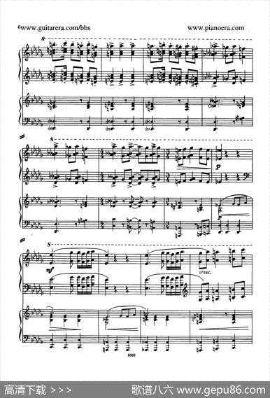 PianoConcertoinD-flatMajorOp.37（降D大调钢琴协奏曲·Ⅰ·双钢琴）|哈恰图良