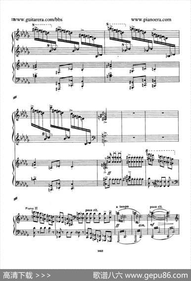 PianoConcertoinD-flatMajorOp.37（降D大调钢琴协奏曲·Ⅰ·双钢琴）|哈恰图良