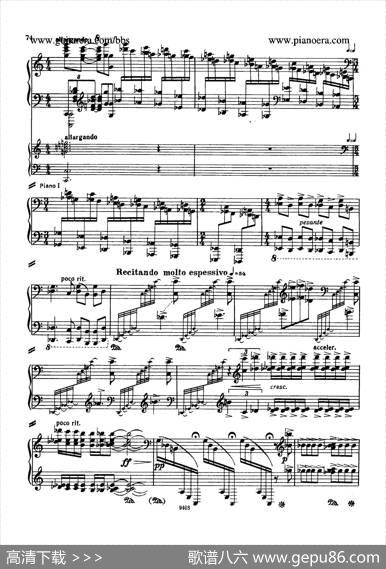 PianoConcertoinD-flatMajorOp.37（降D大调钢琴协奏曲·Ⅲ·双钢琴）|哈恰图良