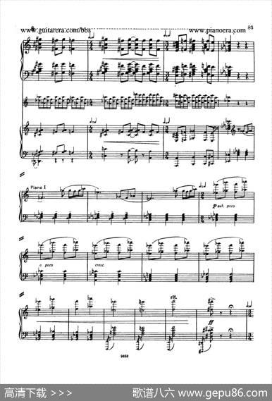 PianoConcertoinD-flatMajorOp.37（降D大调钢琴协奏曲·Ⅲ·双钢琴）|哈恰图良