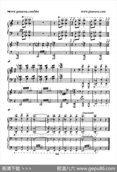 PianoConcertoinD-flatMajorOp.37（降D大调钢琴协奏曲·Ⅲ·双钢琴）|哈恰图良
