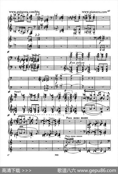 PianoConcertoinD-flatMajorOp.37（降D大调钢琴协奏曲·Ⅲ·双钢琴）|哈恰图良