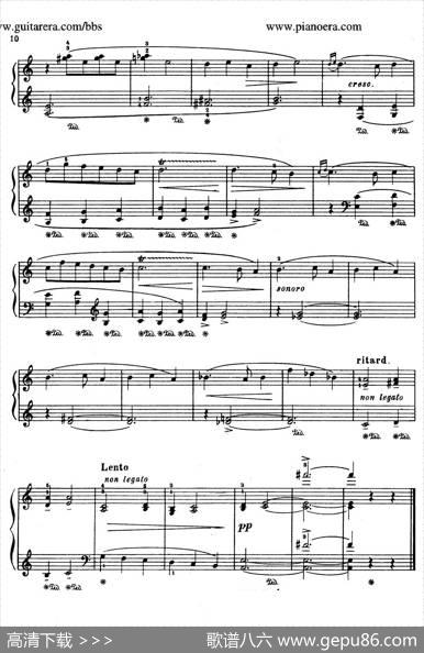 PianoSonatinainCMajorOp.93（C大调钢琴小奏鸣曲·第二乐章）|哈恰图良
