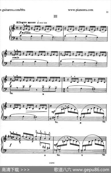 PianoSonatinainCMajorOp.93（C大调钢琴小奏鸣曲·第三乐章）|哈恰图良