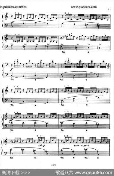 PianoSonatinainCMajorOp.93（C大调钢琴小奏鸣曲·第三乐章）|哈恰图良