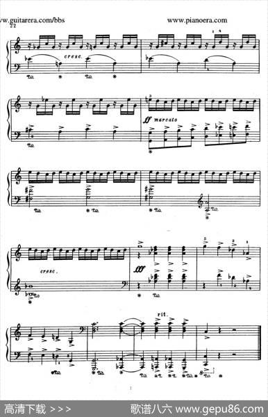 PianoSonatinainCMajorOp.93（C大调钢琴小奏鸣曲·第三乐章）|哈恰图良
