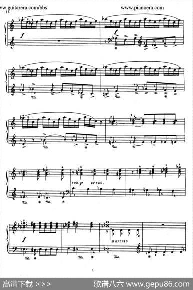 PianoSonatinainCMajorOp.93（C大调钢琴小奏鸣曲·第三乐章）|哈恰图良