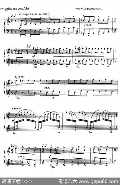 PianoSonatinainCMajorOp.93（C大调钢琴小奏鸣曲·第三乐章）|哈恰图良