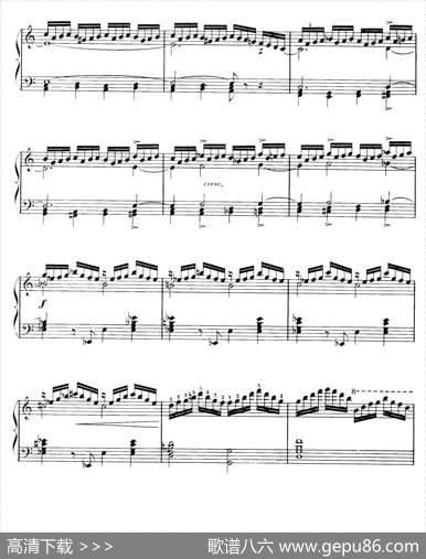 15EtudesdeVortuositeOp.72（15首辉煌练习曲·10）|莫里兹·莫什科夫斯基