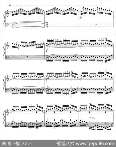 15EtudesdeVortuositeOp.72（15首辉煌练习曲·10）|莫里兹·莫什科夫斯基