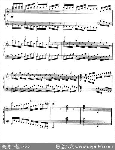 15EtudesdeVortuositeOp.72（15首辉煌练习曲·10）|莫里兹·莫什科夫斯基