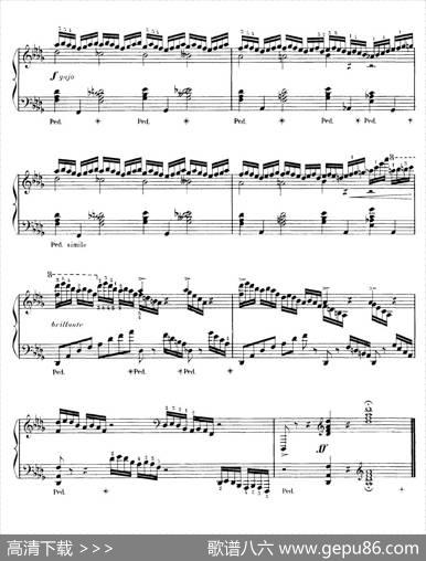15EtudesdeVortuositeOp.72（15首辉煌练习曲·12）|莫里兹·莫什科夫斯基