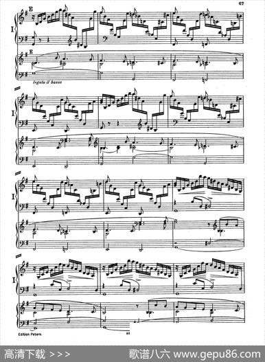 PianoConcertoinEMajorOp.59（E大调钢琴协奏曲·双钢琴·第四乐章）|莫里兹·莫什科夫斯基