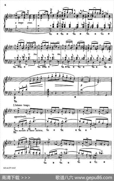 AlbumblattOp.2（纪念册的一页·莫什科夫斯基作曲版）|莫里兹·莫什科夫斯基