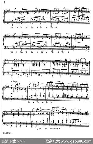 AlbumblattOp.2（纪念册的一页·莫什科夫斯基作曲版）|莫里兹·莫什科夫斯基