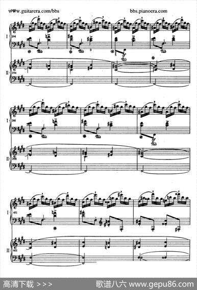 e小调第一钢琴协奏曲Op.11（双钢琴版·第三乐章）|弗雷德里克·肖邦（FredericChopin）