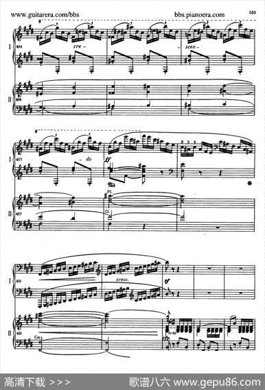 e小调第一钢琴协奏曲Op.11（双钢琴版·第三乐章）|弗雷德里克·肖邦（FredericChopin）