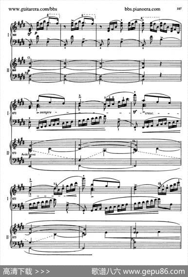 e小调第一钢琴协奏曲Op.11（双钢琴版·第三乐章）|弗雷德里克·肖邦（FredericChopin）