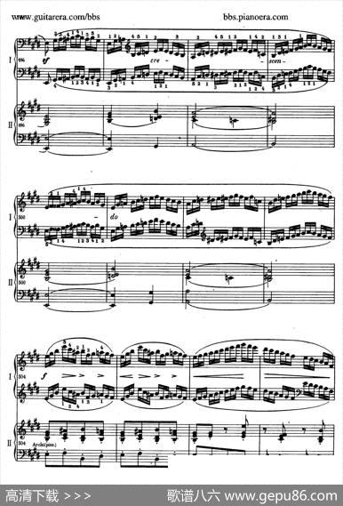 e小调第一钢琴协奏曲Op.11（双钢琴版·第三乐章）|弗雷德里克·肖邦（FredericChopin）