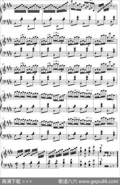 练习曲（梦的世界作曲版）