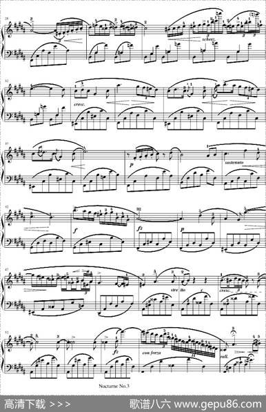 夜曲No.3,Op.9-3