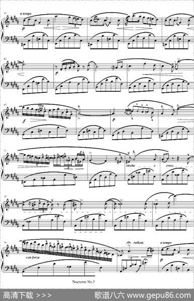 夜曲No.3,Op.9-3