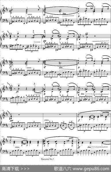 夜曲No.3,Op.9-3
