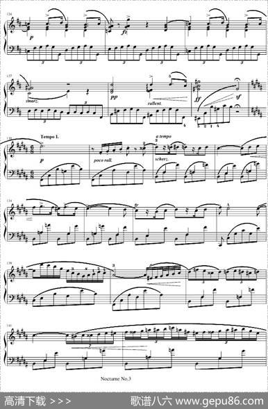 夜曲No.3,Op.9-3