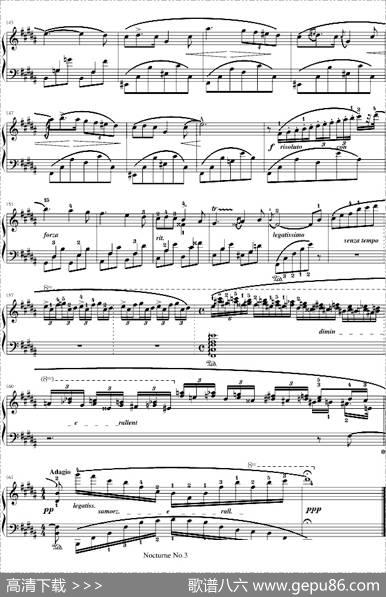 夜曲No.3,Op.9-3