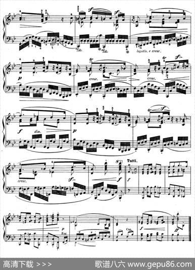 降B大调莫扎特主题变奏曲Op.2（为钢琴与乐队而作）|肖邦-chopin
