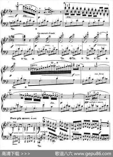 降B大调莫扎特主题变奏曲Op.2（为钢琴与乐队而作）|肖邦-chopin