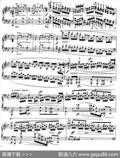 降B大调莫扎特主题变奏曲Op.2（为钢琴与乐队而作）|肖邦-chopin