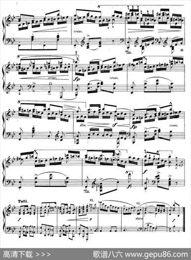 降B大调莫扎特主题变奏曲Op.2（为钢琴与乐队而作）|肖邦-chopin