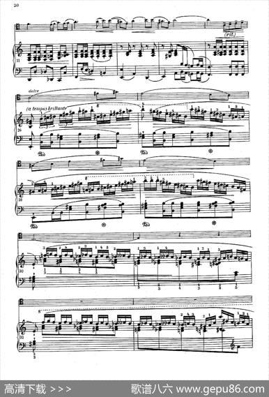 C大调引子与华丽的波兰舞曲（为大提琴与钢琴而作）|肖邦-chopin
