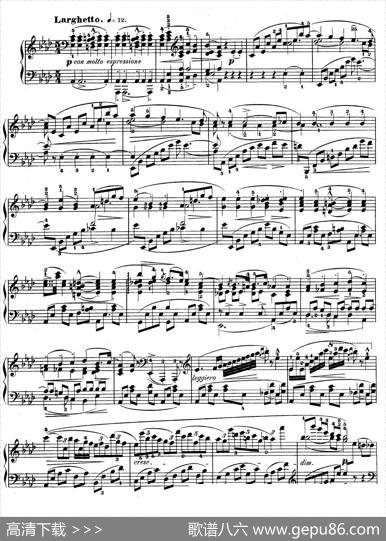 PianoSonataNo.1incMinorOp.4（c小调第一钢琴奏鸣曲）|肖邦-chopin
