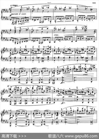 PianoSonataNo.1incMinorOp.4（c小调第一钢琴奏鸣曲）|肖邦-chopin