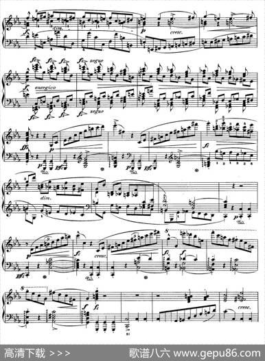 PianoSonataNo.1incMinorOp.4（c小调第一钢琴奏鸣曲）|肖邦-chopin