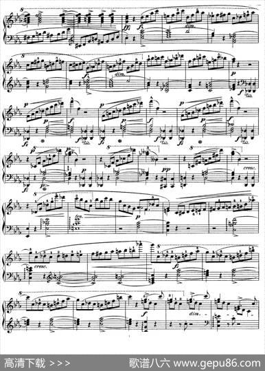 PianoSonataNo.1incMinorOp.4（c小调第一钢琴奏鸣曲）|肖邦-chopin